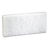 Cleaning Pad, White, 4-5/8 x 10-In.