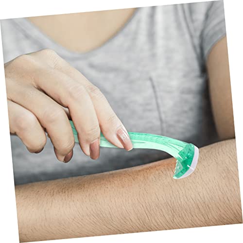 minkissy 6 peças de ferramentas de pele braço para aparador de lâminas de mão modelador descartável