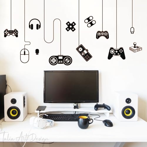 Vinilo Decorativo Gaming para Pared 25x18 in YKLT Decals