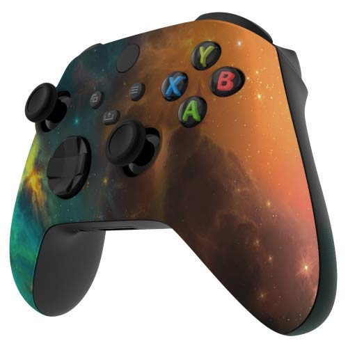 Image of MODDEDZONE Custom Wireless UNMODDED Controller for Xbox One S /X and PC - Exclusive and Unique Designs - The Perfect Gaming Gift for Enthusiasts Starry Sky Yellow