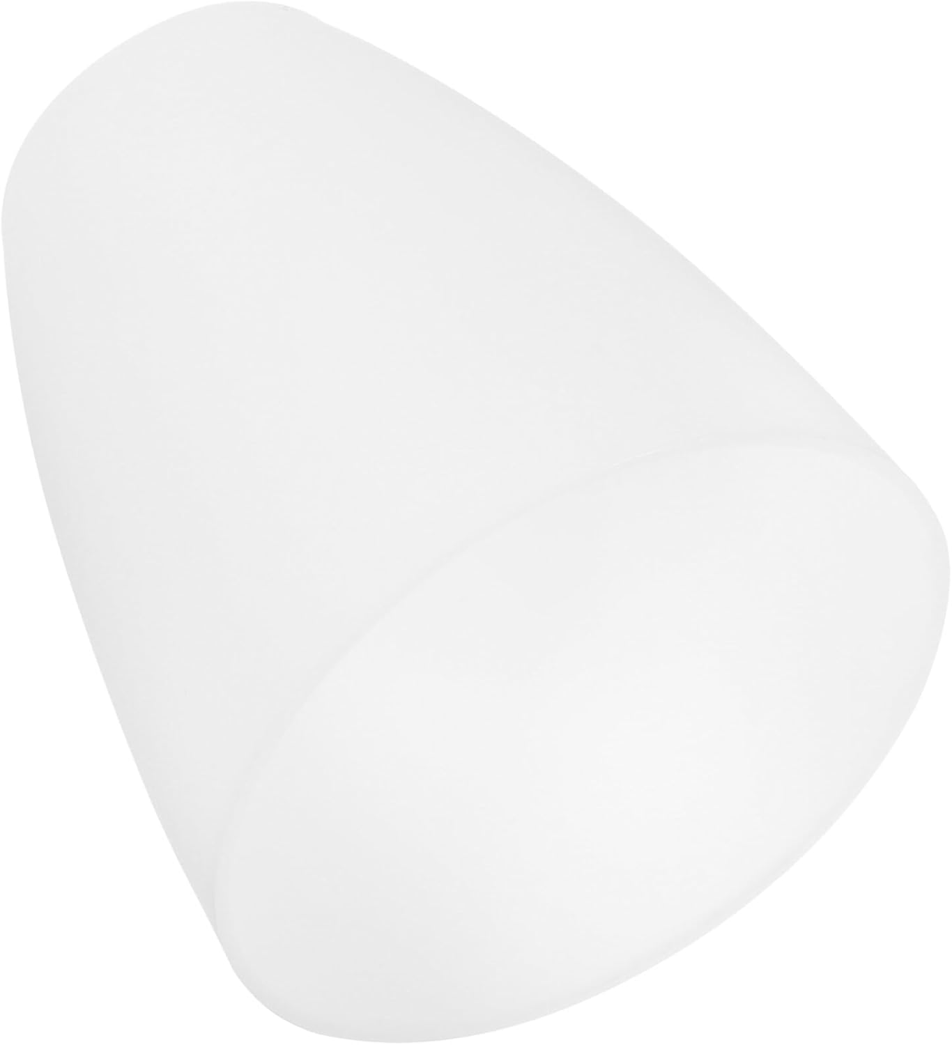DOITOOL Plastic Lamp Shade Replacement Cover Flat Mouth 4X4 Inch Lamp Shade Cover for Floor and Table Lamps E12 Light Replacement Durable Lighting Accessory