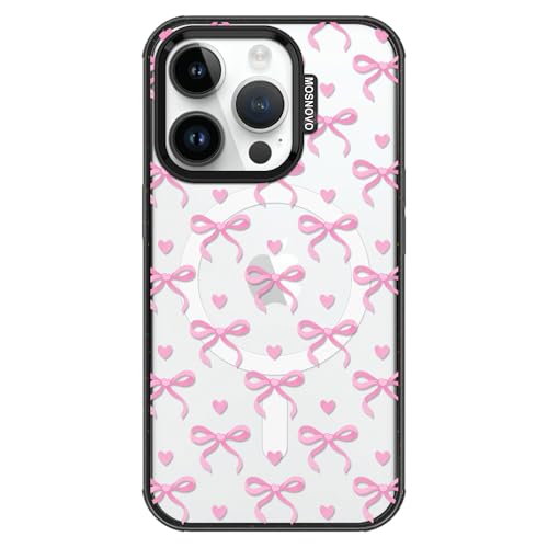 Coque iPhone 14 Pro pour femme motif arc-en-ciel et protection MagSafe
