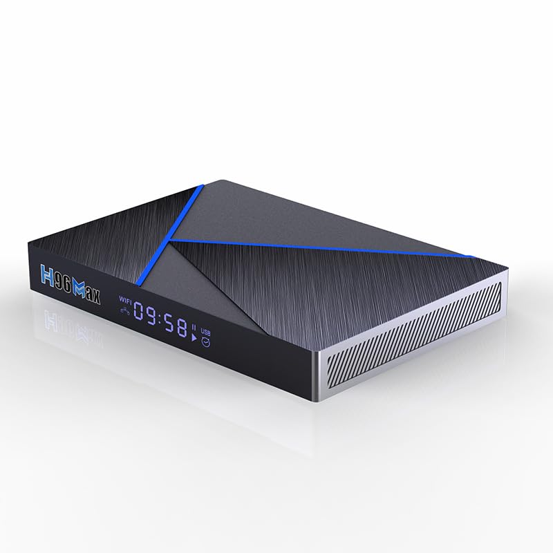 CHROX Android 12.0 TV Box, 8GB+64GB Smart Android TV Box with RK3566 Quad-Core 64Bit Cortex-A55 CPU, Support Ultra HD 8K Video/2.4G 5.8G Wifi/Bluetooth 4.0/1000M Enternet,4gb+32gb
