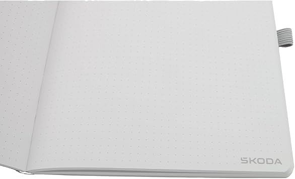 Skoda HVF02-200 Notebook B5 Format Notepad Soft Cover Green