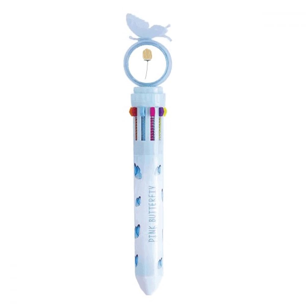 Stylo à bille rétractable multicolore pour éviter les ratures - 4