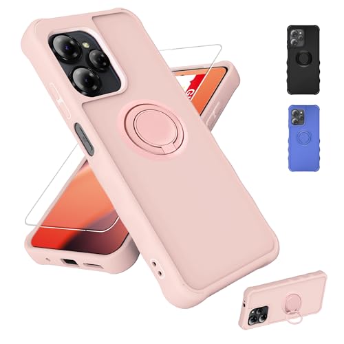 Coque BLU View Speed Ultra 5G antichoc 2mm avec protection écran verre rose