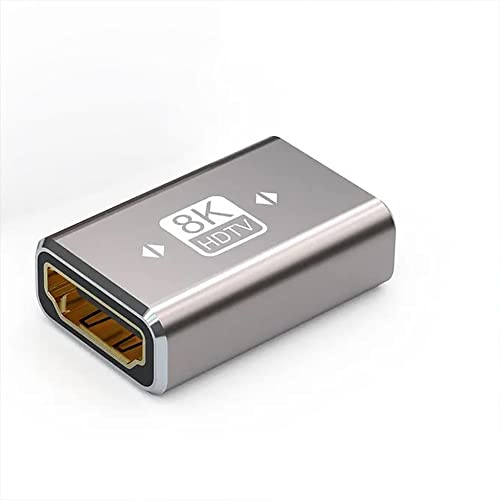 Image of Etzin 8K HDMI Female to Female HDMI Coupler Extension Adapter Extender hdmi Coupler, Support 3D 4K 8K PC TV Projector (EPL-950CC)
