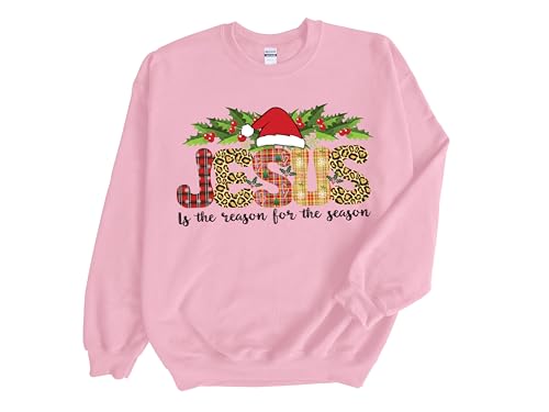 Jesus Is The Reason For The Season Sweatshirt, Christmas Sweatshirt Christmas Christian Gift, Christmas Jesus Shirt, Religious Hoodie, Faith Shirt, Merry Christmas Sweatshirt, Gift For Her