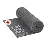 The Felt Store F-26 Industrial Felt – 72 Inch Wide x 3 Foot Long x 1/8 Inch Thick – SAE Pressed Felt for Manufacturing, Transport Industry