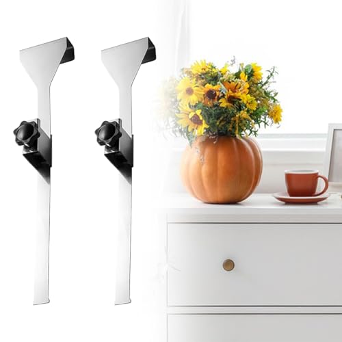 Generic 2 Pieces Adjustable Drawer Installer Tool Stainless Steel 10.4x2inch Multifunctional Accessories Sturdy Fixing Clamp