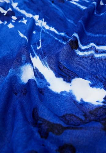 FOU_ATKINS_RECTANGLE 5010 ROYAL foulard doux grand format U - 5