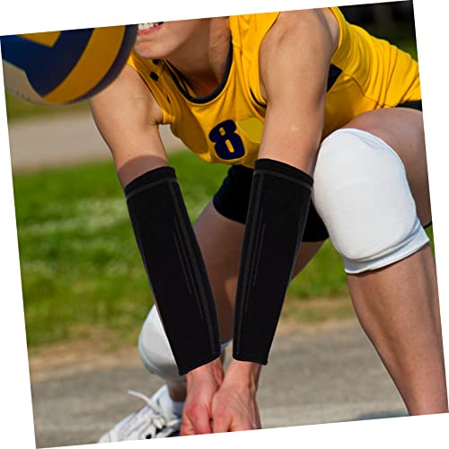 CLISPEED 1 Par De Protetor De Braço De Vôlei Cinta De Pulso Pulseiras Esportivas Coleiras De Pulso P