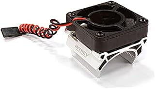 Integy RC Model C25861SILVER High Speed Cooling Fan+Heatsink Mount for 28mm O.D. Motor