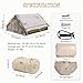TOMOUNT Inflatable Tents 13ft*High6.5ft Large Air Glamping Tents with Pump for Family Camping 4 Seasons 6~8 Person Tent Waterproof