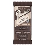 Rawmio Premium White Chocolate Bar - Organic, Raw, Gluten-Free, 40% Cacao, Pack of 1, 1.76 oz