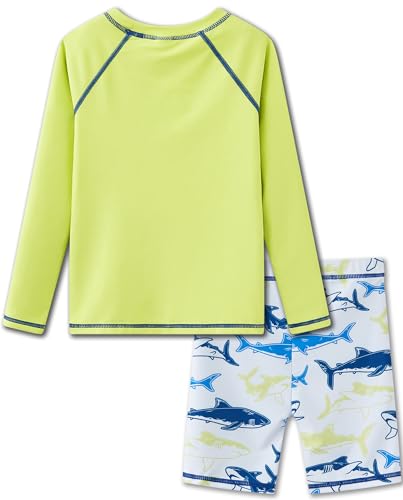 Image of UMELOK Boys' Rash Guard Swim Set
