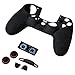 Produktbild Hama 7-in-1 Zubehör Set für PS4/PS4 Slim/PS4 Pro Racing für Dualshock 4 Controller (Car Race Design, Skin Silikonhülle, Stick-Aufsätze, Touchpad Schutzfolie, Lightbar Sticker) custom schwarz