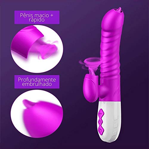 Vibrador 10 Velocidades Com Sucção Para Mulher Estimulador Clitóris Brinquedos Sexuais Erótico
