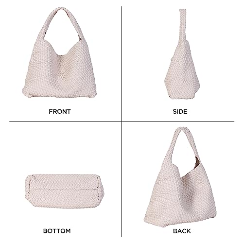 Image of Tweed Clutch Purse Women Fashion Evening Bag Handbag Boho Tweed Envelope Wallet Fold Over Chain Crossbody Shoulder Bag