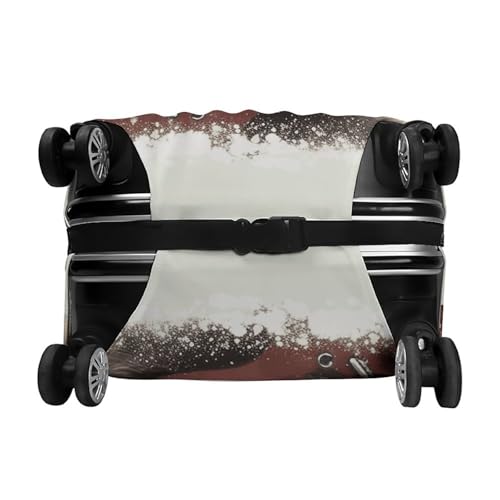 Funny Raccoon Printed Luggage Cover Protector, Fits 18-32 Inch Luggage 5