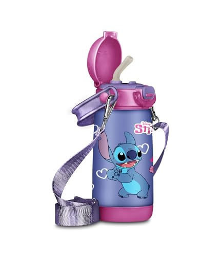 Botella de Stitch para escuela y excursiones con aislamiento térmico de 460 ml 3