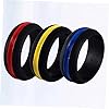 FOMIYES 3 Pièces Anneaux Silicone pour Couples Élégants et Anneaux de Fiançailles et Anniversaire pour Hommes #1