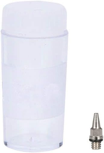 HUBEST 0.3mm, 0.4mm Airbrush Nozzle Airbrush Needle Nozzle Cap Replacement Parts for AB135Y Airbrush