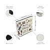 YULUENZE Take Me To Illinois Makeup Bag Illinois Travel Gift Small Canvas Organizer Bag with Zipper Illinois Cosmetic Bag Travel Present for Women Friends Families #3
