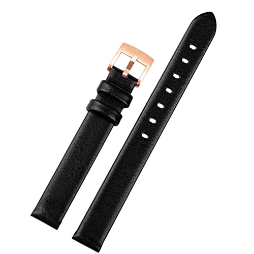 Bracelet montre en cuir véritable 12mm pour Swarovski 5158517 5158544