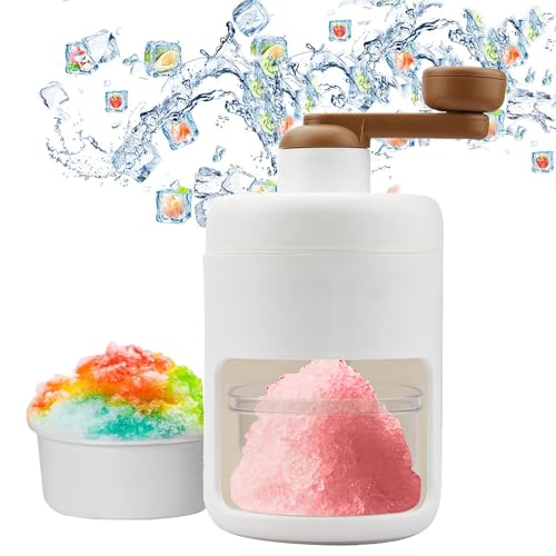 AXIM Eiswürfelmaschine für Zuhause, manueller Eisrasierer, zerkleinerte Eismaschine, mit...