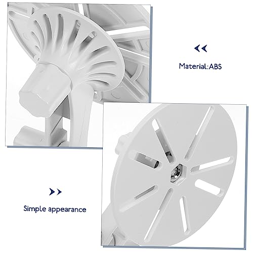 Support caméra mural blanc compatible fixation sans perçage orientable IP - 6
