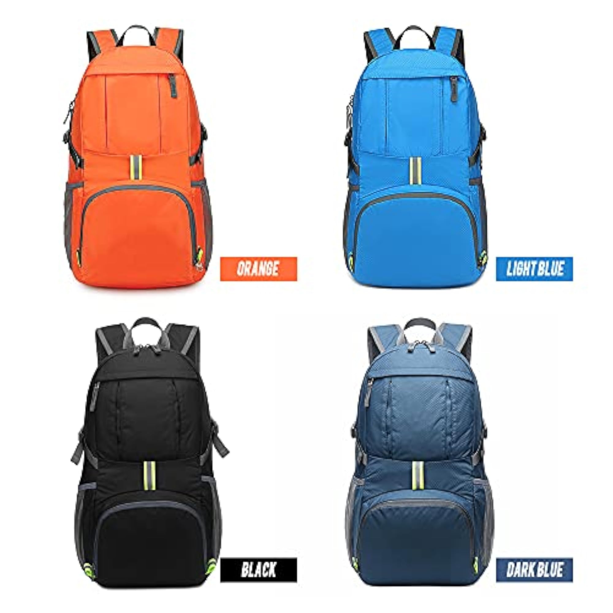 35L Lightweight Folding Backpack Water Repellent Bag