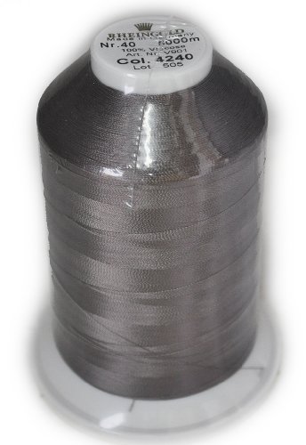 Hilo Rheingold Rayon No. 40 Gris Carbón miniatura 1