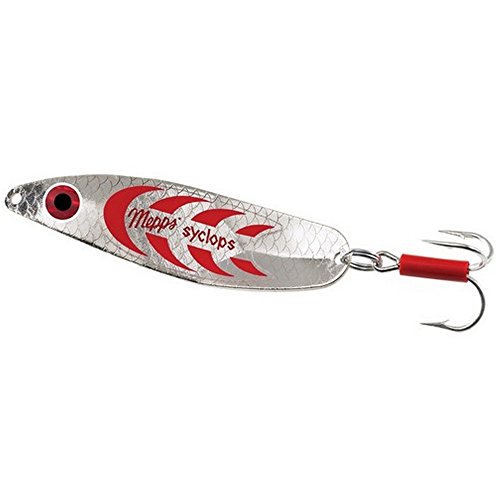 Mepps - Cuiller SYCLOPS Plusieurs Couleurs Disponibles (Argent/Rouge, 0)