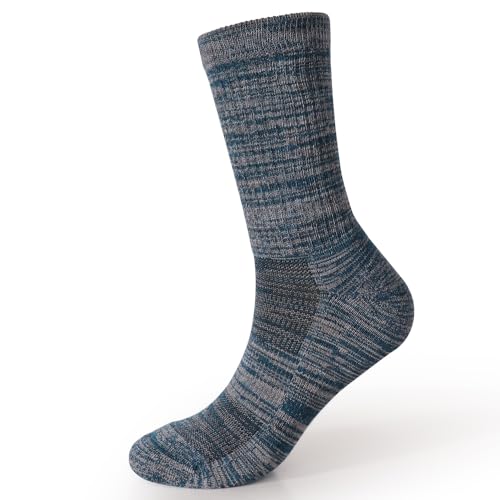 Image of EnerWear 4 Pack Women's Merino Wool Outdoor Hiking Trail Crew Sock