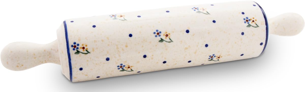 Rouleau à pâtisserie céramique 31,6x6,5 cm sans axe Bunzlauer 111
