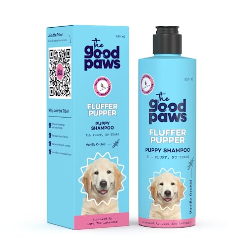 Image of Puppy Shampoo | 250 Ml | Tear Free, Gentle, Allergen Free | Coconut Oil Formula, pH-Balanced Shampoo for Puppies
