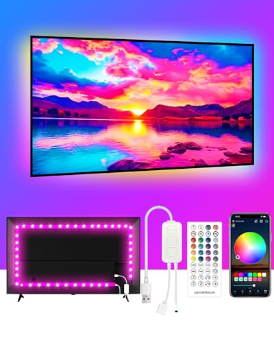 LEDテープライト 3M RGB テレビバックライト ストリップライト 30leds/m 間接照明 5050SMD USB式 リモコン付き ledテープ 3m 両面テープ イルミネーション クリスマス飾り パーティー 雰囲気作り