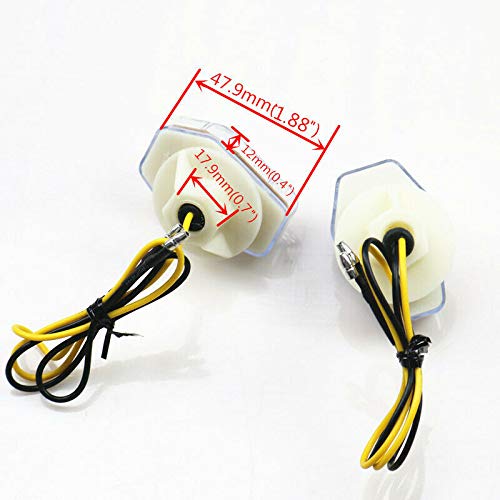 Paire De Clignotants Goutte D'eau Pour Suzuki Bandit 600/1200 & SV 650 - Fumé, Neufs
