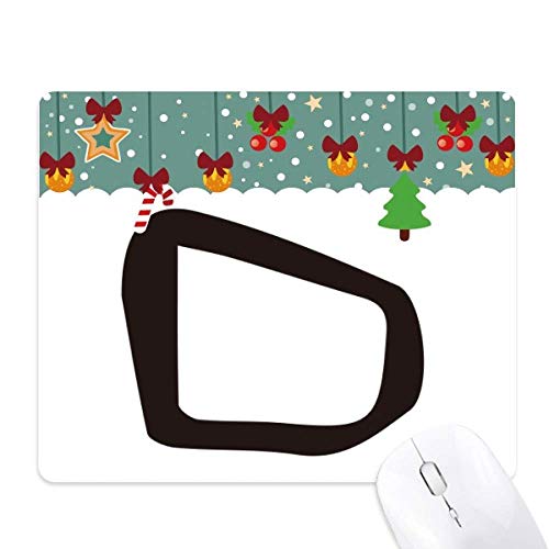 Tapis de souris avec nom Ding en os pour sublimer votre espace de travail à Noël