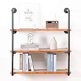 DOFURNILIM Wall Mounted Pipe Shelving 36in