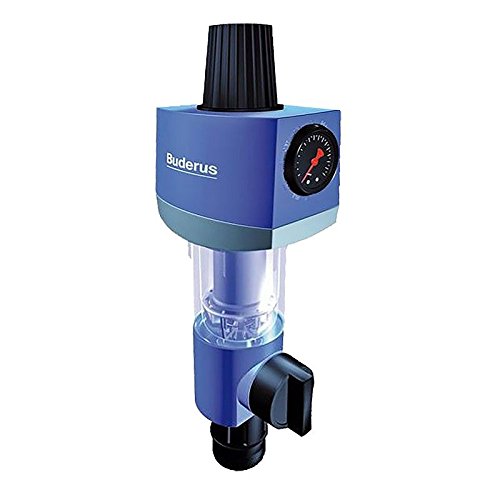 Buderus Filterkombination 1 1/4'' mit Druckminderer, Manometer und drehbarem Anschlussstück