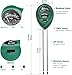 Maxsolve 2 Pack Soil Tester, 3-in-1 Plant Moisture Meter Light and PH Tester Garden Lawn Farm, Indoor and Outdoor Use, Soil Test Kit Acidity Water