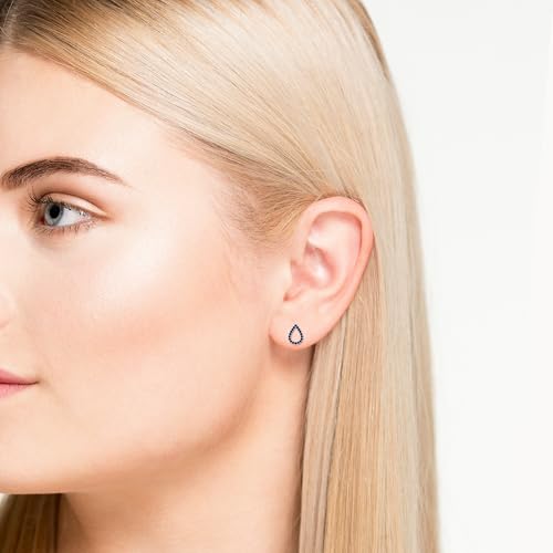 Natural Gemstone Teardrop Stud Earrings for Women in 925 Silver/18K Yellow/Rose Gold Vermeil, Birthstone Jewelry Gifts for Her Birthday, Wedding Anniversary, Mothers Day, Christmas, Graduation2