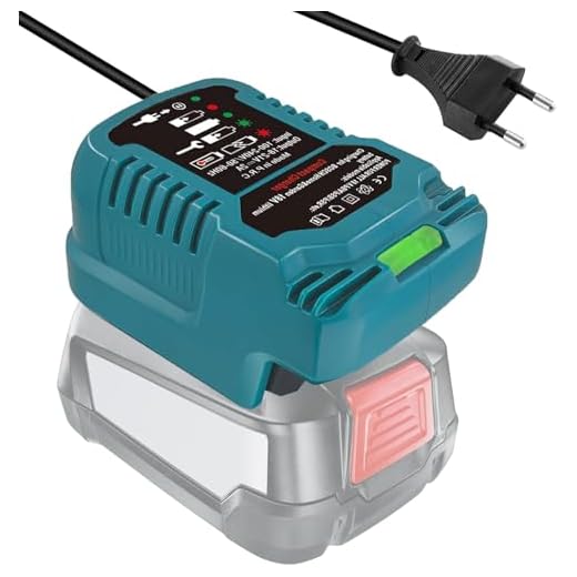 TEPULAS Mini Akku Ladegerät für Bosch Haus und Garten 18V, Schnellladegerät Ersatz AL1830CV für Bosch PBA PSB PSR 18V Gardena Batterie (Keine Batterie)