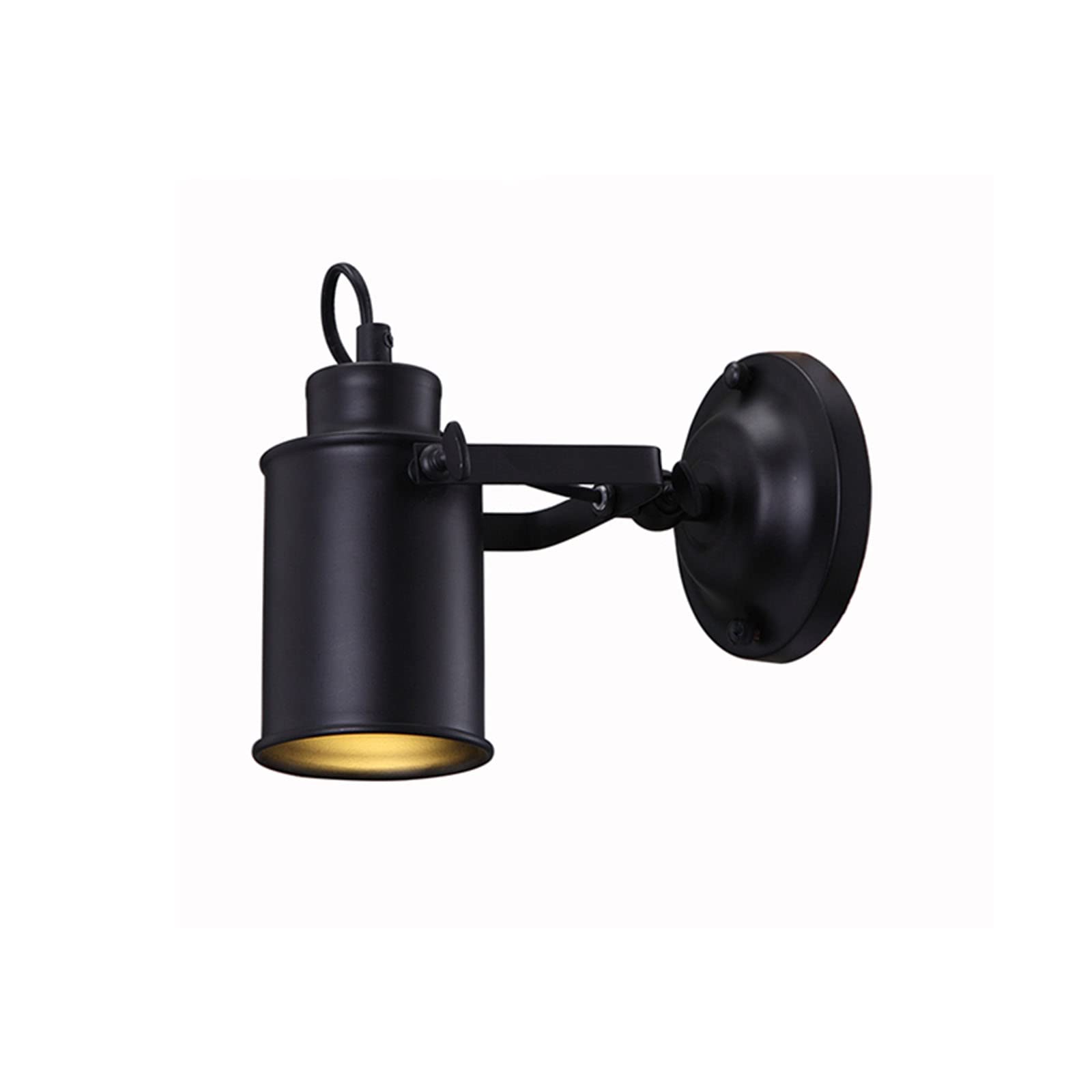 Lámpara de pared LED ajustable con portalámparas E27 para lectura