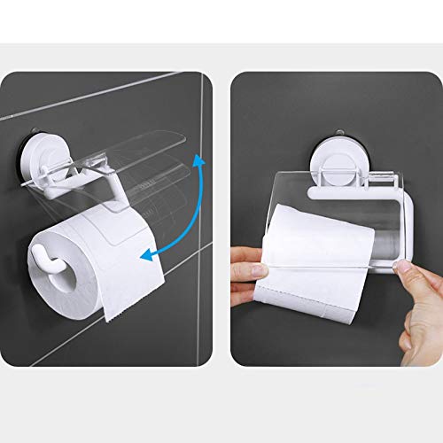 ノーパンチ式壁掛け式アイデア個性吸盤二重浴室トイレホルダー