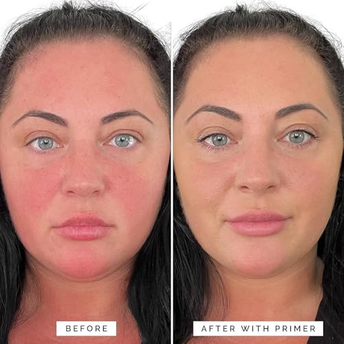 Image of Elizabeth Mott Thank Me Later Color Correcting Face Primer, 60g | Neutralizes Redness, Evens Skin Tone, Makeup Primer, Long-Wearing Makeup, Jumbo 2X Size, Cruelty-Free
