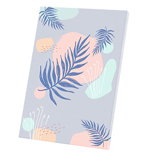 Affiche poster feuille pastel : tableau déco de qualité