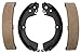 ACDelco Gold 17728B Bonded Rear Drum Brake Shoe Set